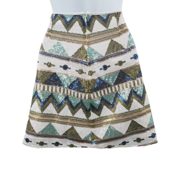 Altar'd State Geometric Sequin Skirt | Small | - Picture 2 of 3